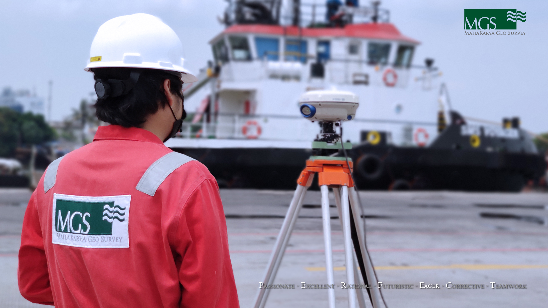 Tim survei PT Mahakarya Geo Survey